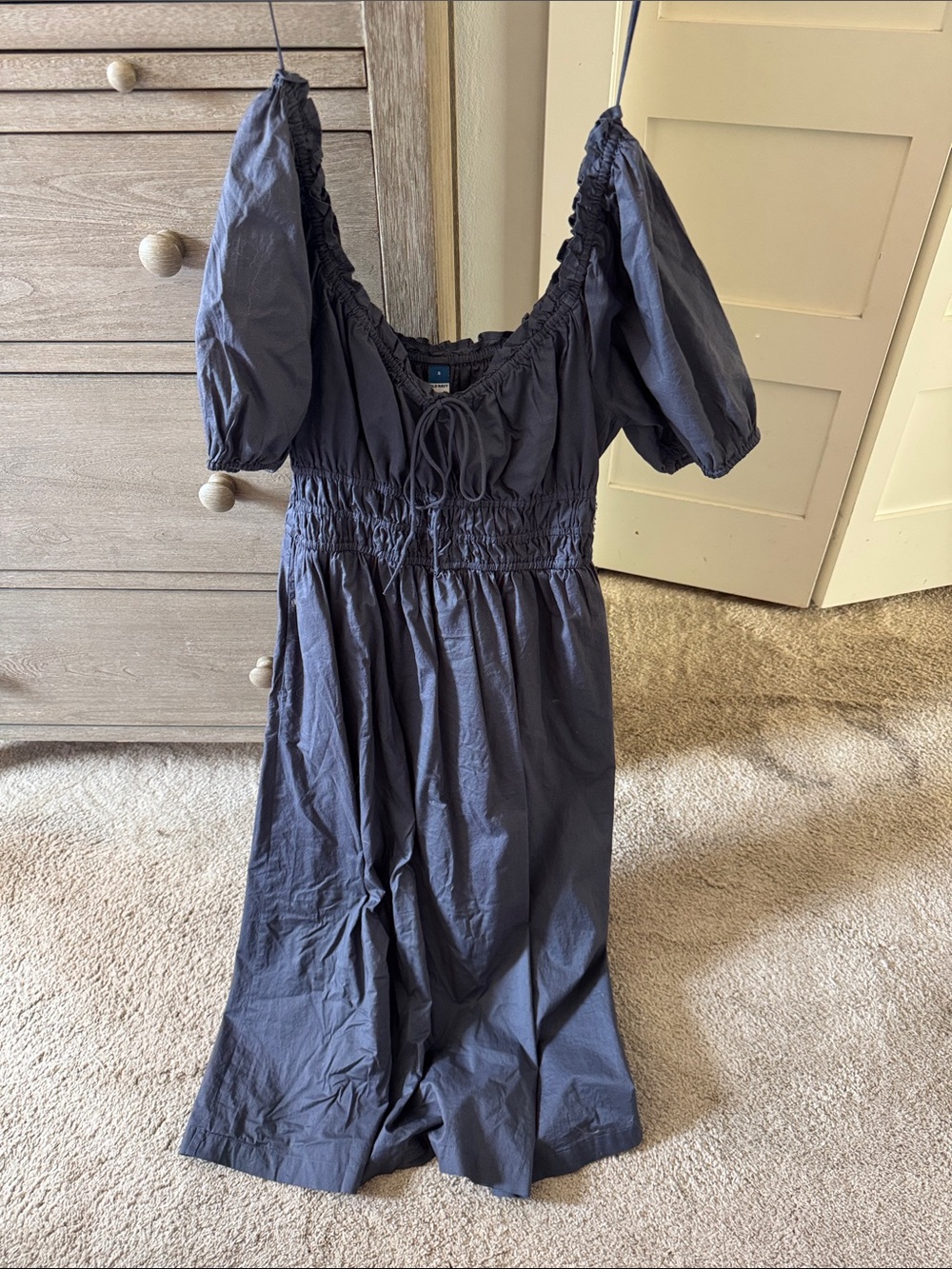 Old Navy Black shirted Waist Sundress